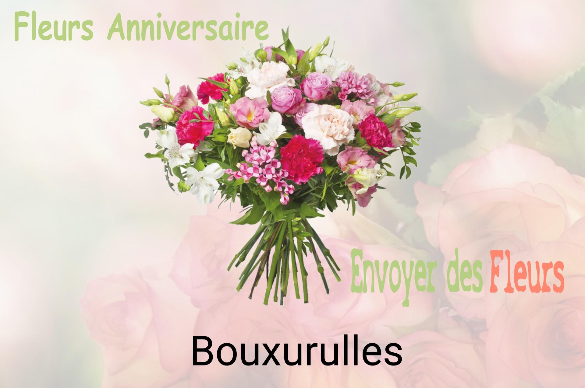 Bouquet de fleurs d’anniversaire livré à Bouxurulles